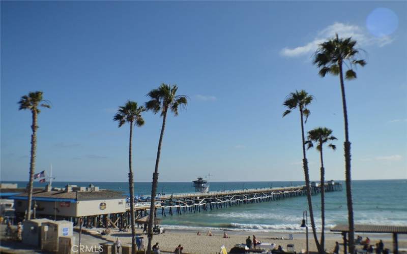 Approx. 1/2 mile to San Clemente Pier.