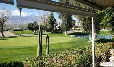 8th green & water hazard view from front patio