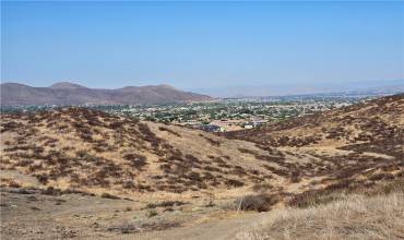 Menifee City View from surveyed parcel.