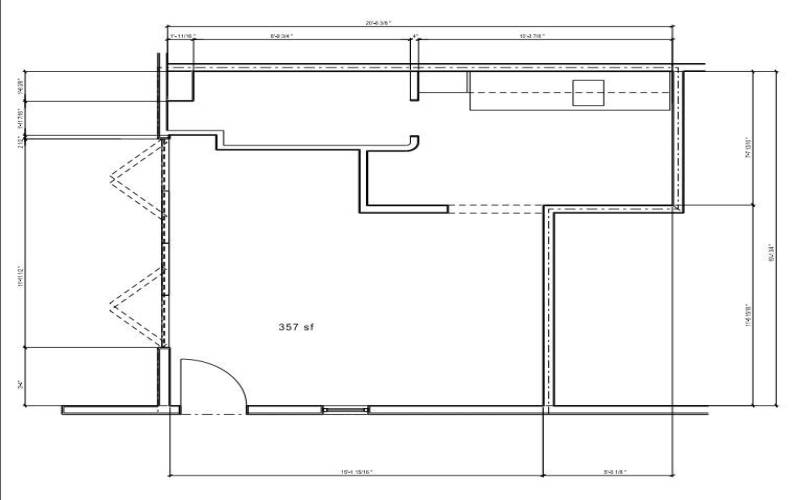 Floor plan of Art Studio

