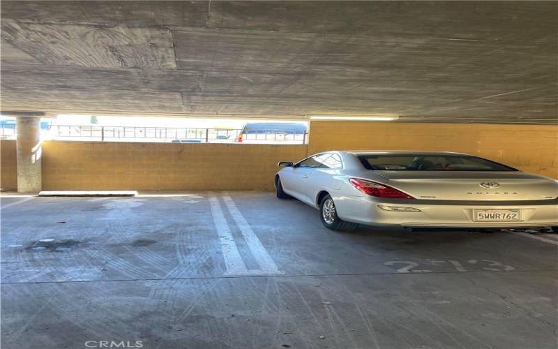 2 side by side parking spots