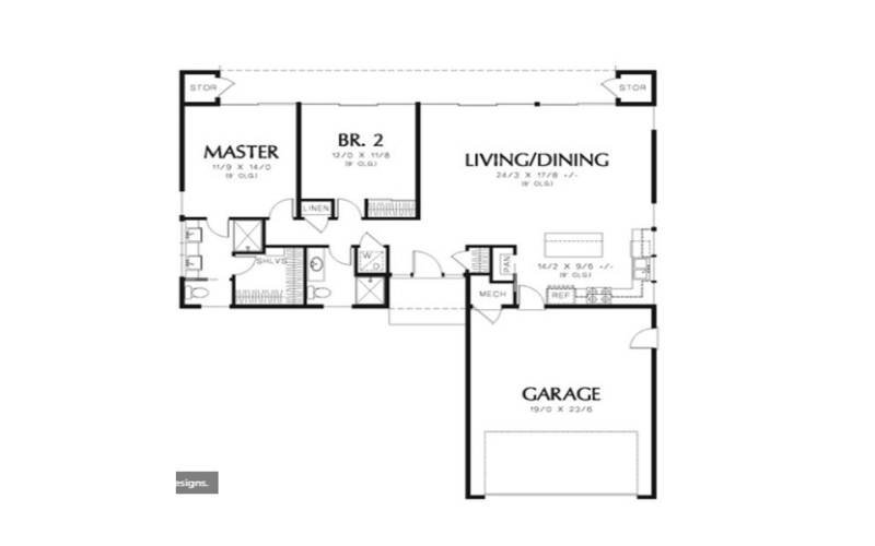 House 2 Floorplan