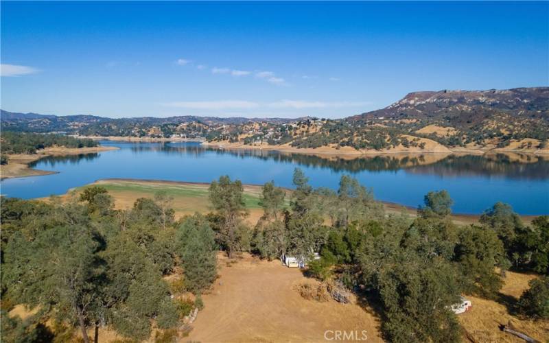 Upper flat with views and potential homesites