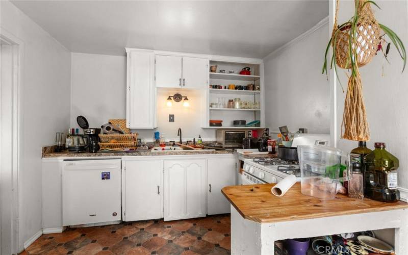 Kitchen of 3 BD/1BA