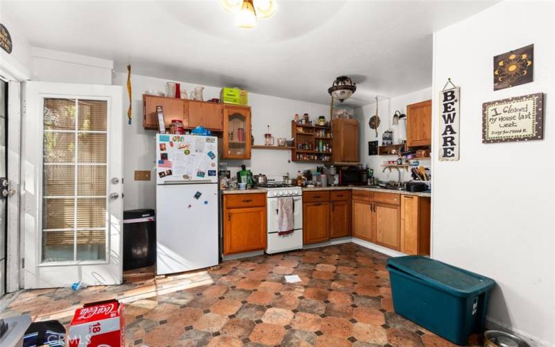 Kitchen of 2 BR/1BA