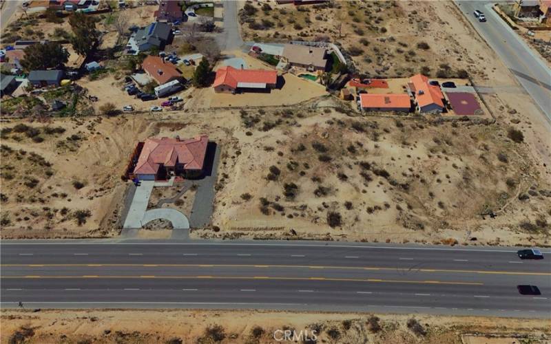 Newer Homes already built behind the property