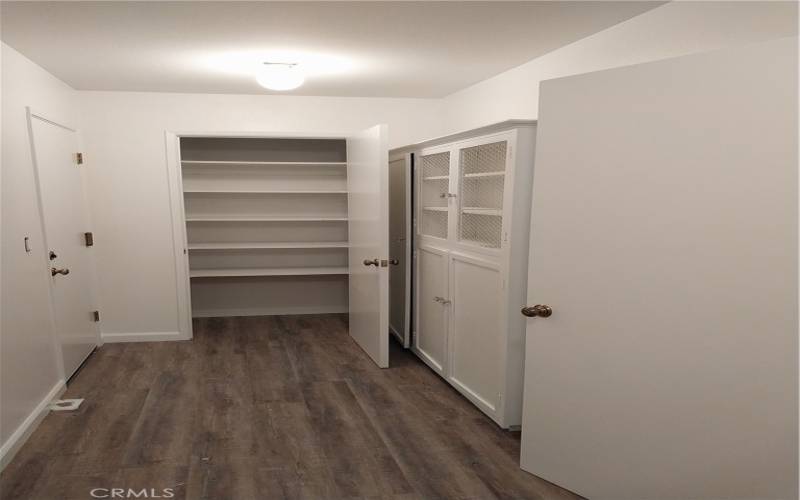 Pantry and laundry room