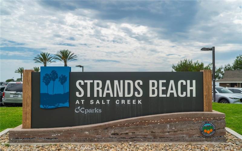 1 minute walk to Strand Bch, Parking Lot
