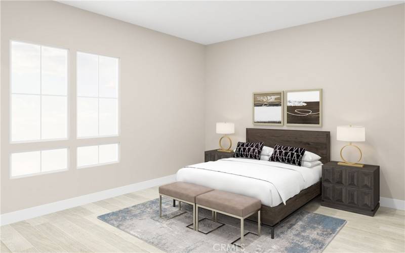 Secondary Bedroom 3: Turino - Verona Collection

Photos have been virtually staged.  Home is still under construction.