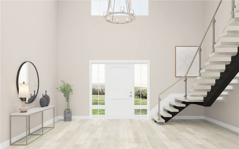 Foyer: Turino - Verona Collection

Photos have been virtually staged.  Home is still under construction.