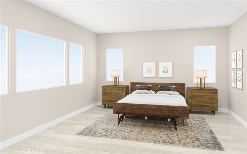 Primary Bedroom: Turino - Verona Collection

Photos have been virtually staged.  Home is still under construction.