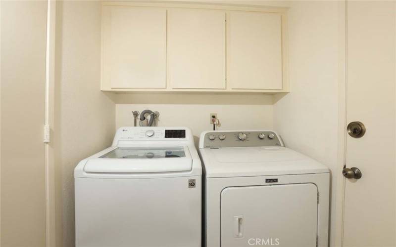 Laundry area at rear of kitchen