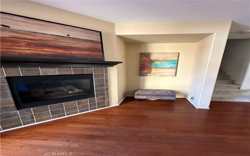 Gas Fireplace in Main Living area