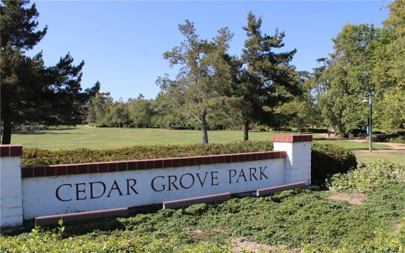 Cedar Grove Park