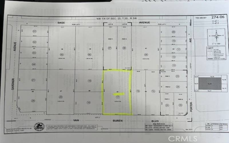 Assessor map