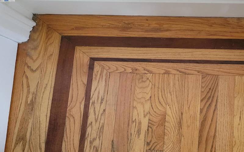 Typical hardwood floor