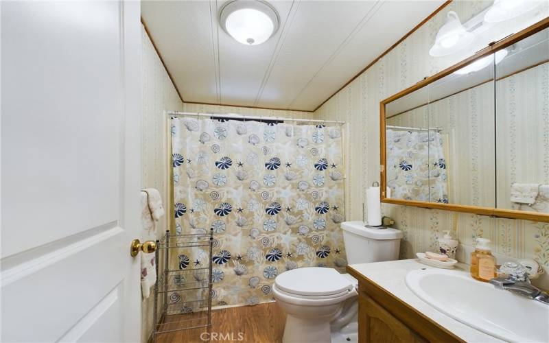 Bathroom in hall