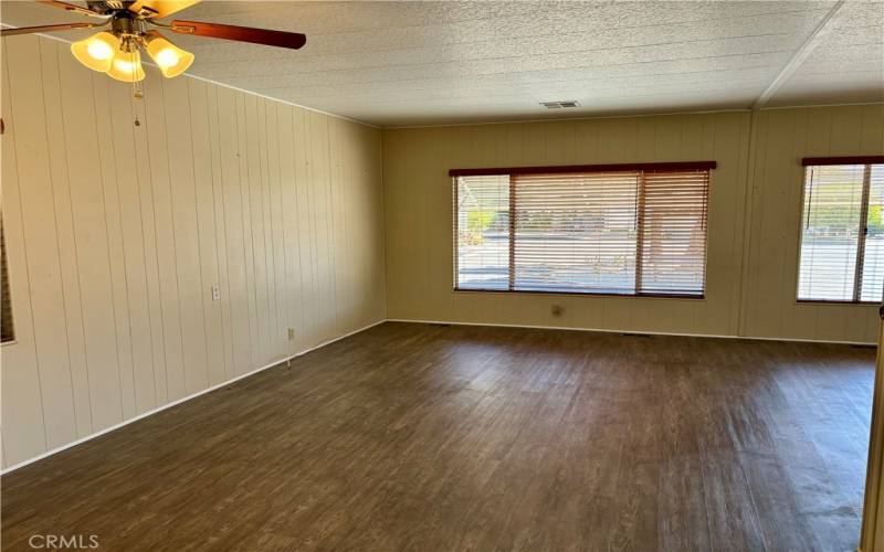 Dining area looking to living room