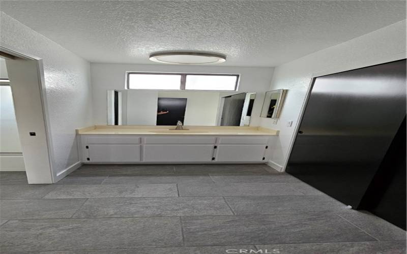 secondary master vanity & walk in closet