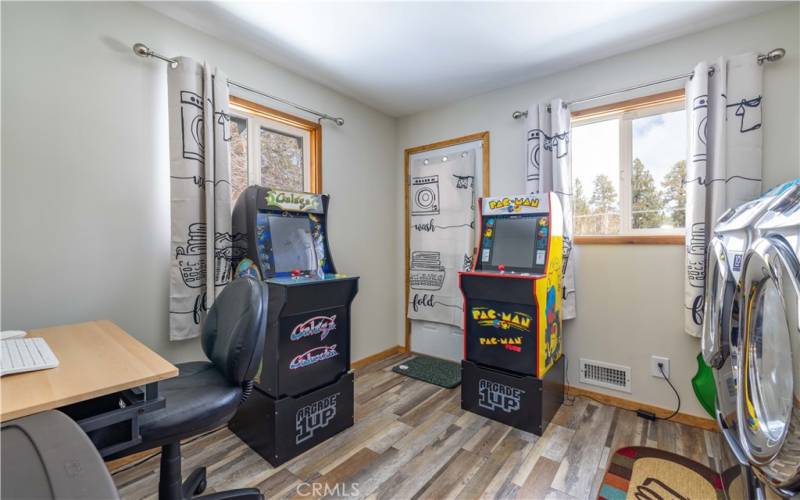 Laundry/mud room.