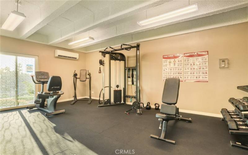 Great and convenient gym on premises.