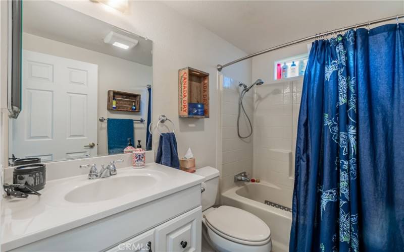 Guest Bathroom in Hallway