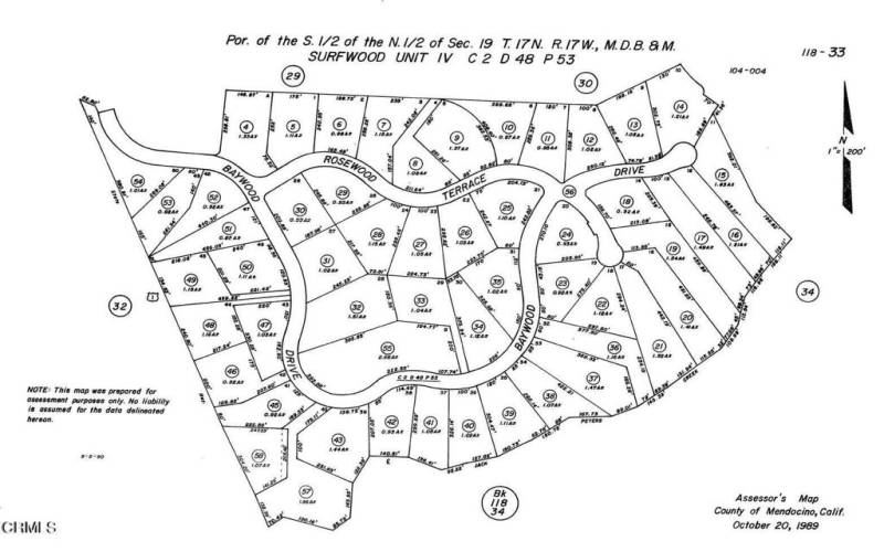 parcel map surfwood