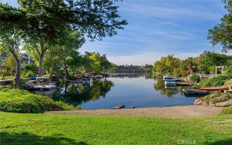 California lake view