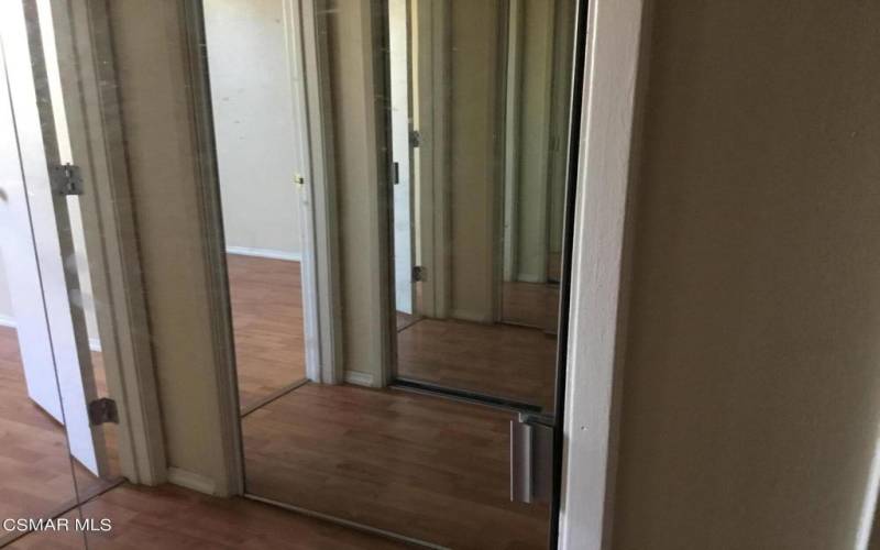 Bedroom 2 - Folding Parition Doors