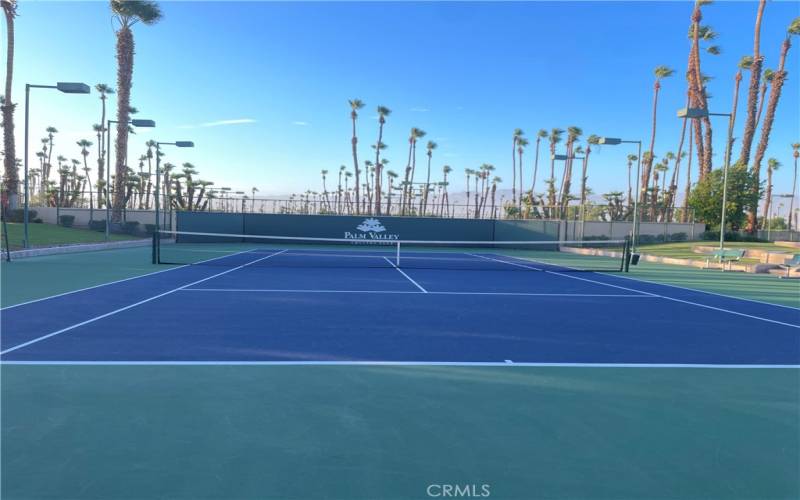13 Tennis and 12 Pickleball Courts. 2 minutes from Condo