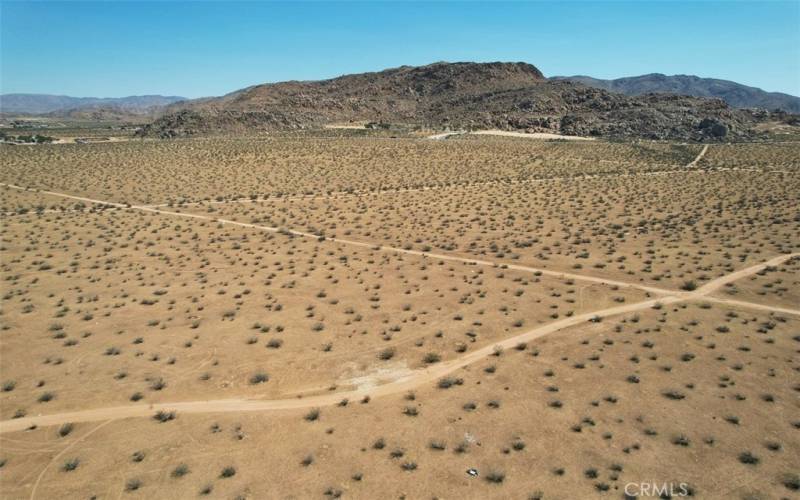 Looking toward the East of Apple Valley.