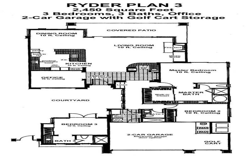Ryder 3 Floor Plan