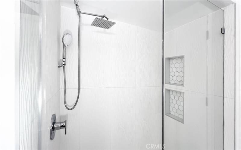 NEW Frameless Tiled Shower