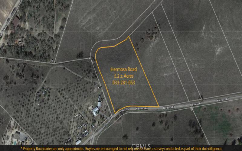 Aerial Map w/ Appox. Boundary