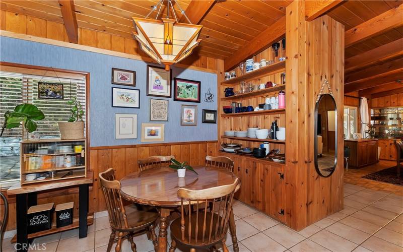 Extra Dining Area In Kitchen