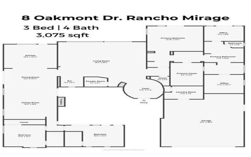8 Oakmont Dr. Rancho Mirage Unbranded