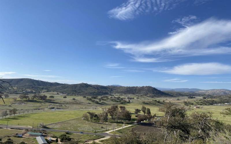 View WEST from Ridgeline