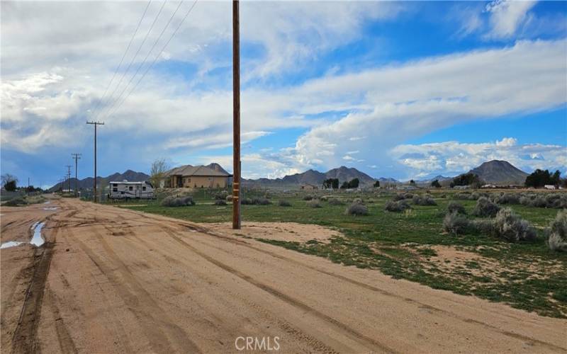 Dirt Road Entrance to Vacant Lot at 0 Zuni Rd, On Right Side