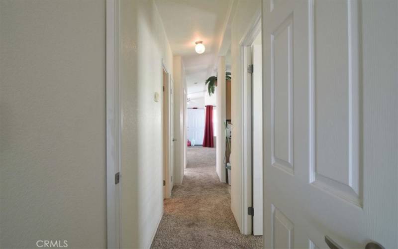 Hall way to rest of house