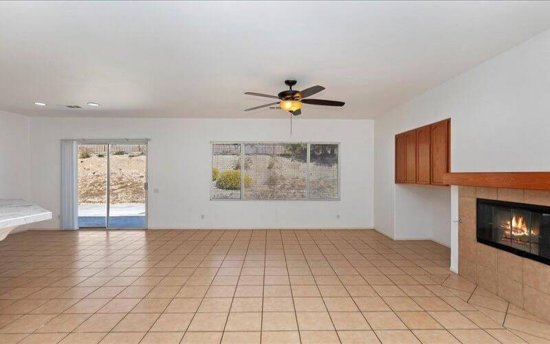 11-Family Room with Fireplace