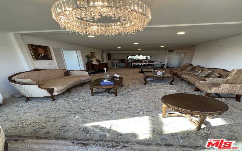Huge living room!