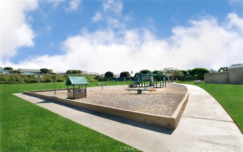 Kid's Play Area at Park in Niguel Shores