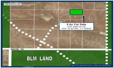 5 AC Near Macon Rd Helendale