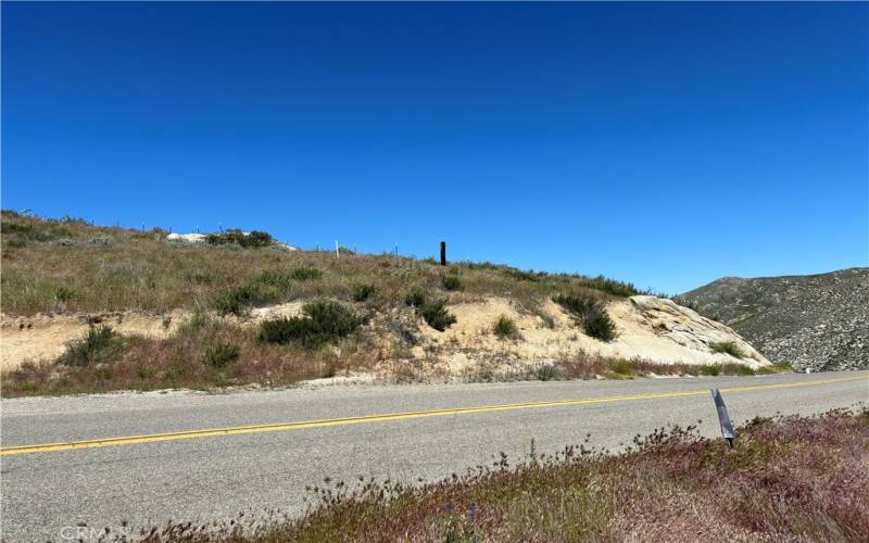 Property facing Wilson Valley Rd.