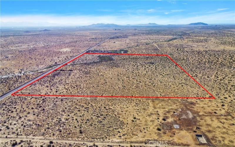 Red property boundary markers are not to be relied on as exact property lines. Buyer to confirm independently.