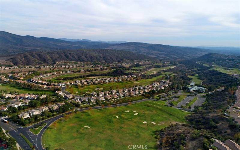 Aerial of Dove Canyon Community
