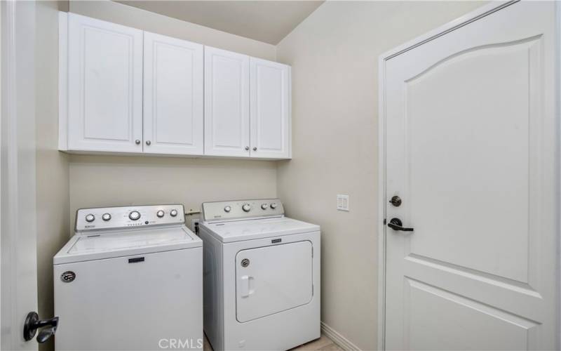 Washer/Dryer laundry room