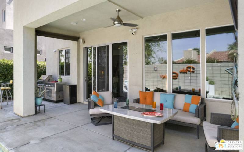 Entertain and enjoy the spacious back patio and pool area!