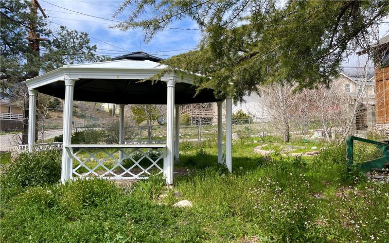 Gazebo in the garden