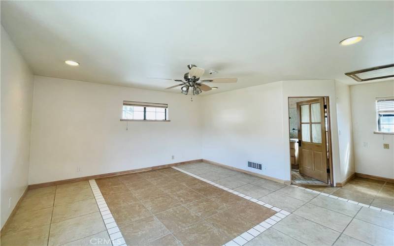 Master bedroom upstairs